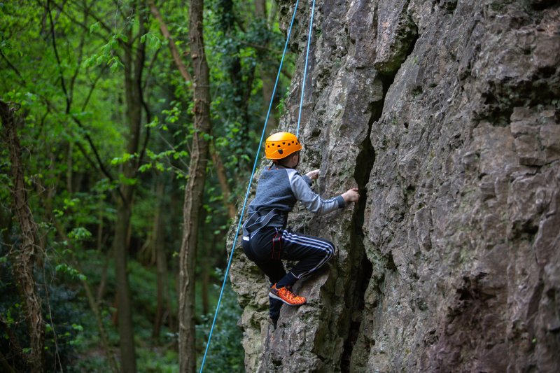 Photo of Rock climbing at Symonds Yat