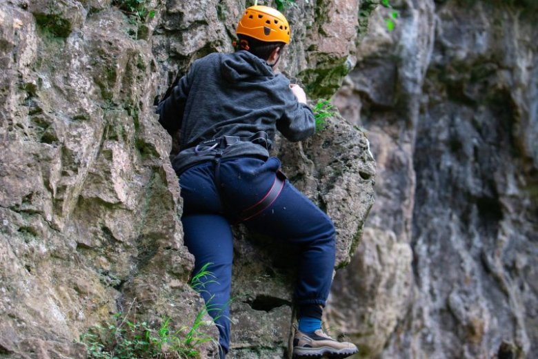 Photo of Rock climbing at Symonds Yat