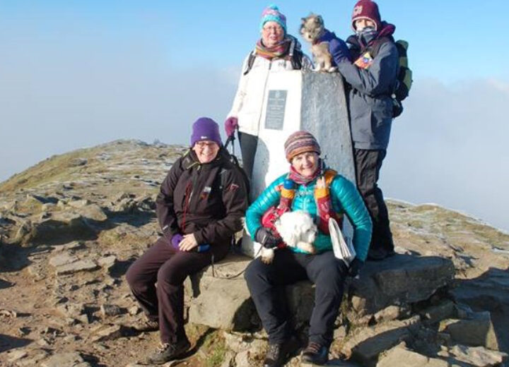 Group enjoying a day out navigating - Borderlands Outdoor