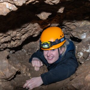Caving adventure session